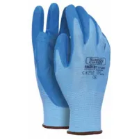 07283 rękawice ochronne z Nylonu z warstwą Foam niebieskie (12 par)  11478