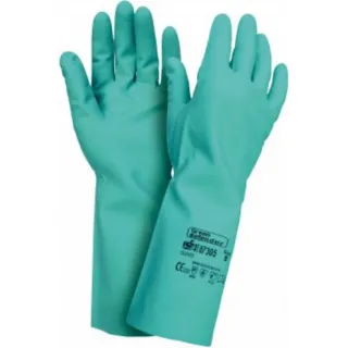 07305 rękawice ochronne z nitrylu Green Defender (12 par)  11470 Issaline