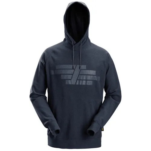 Bluza frotte Polartec z kapturem w kolorze ciemnoszarym, z dużym logo na przodzie. Posiada kieszenie boczne i regulowany kaptur.