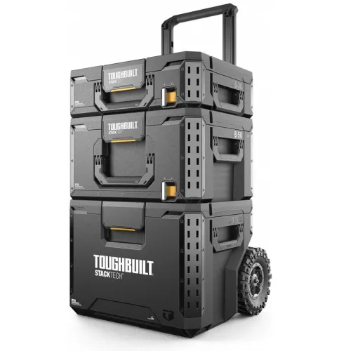 TB-B1S3-B-70R Toughbuilt StackTech skrzynie narzędziowe (zestaw 3 szt)