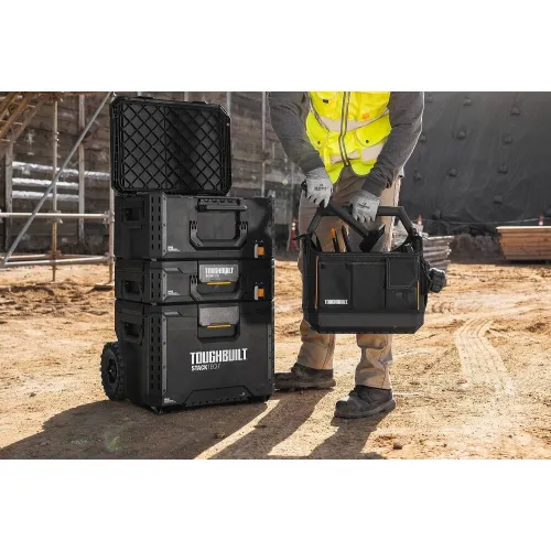 TB-B1S3-B-70R Toughbuilt StackTech skrzynie narzędziowe (zestaw 3 szt)