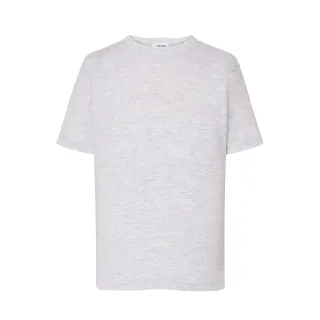 T-Shirt Młodzieżowy z krótkim rękawem Tsrk 150 ASH MELANGE
