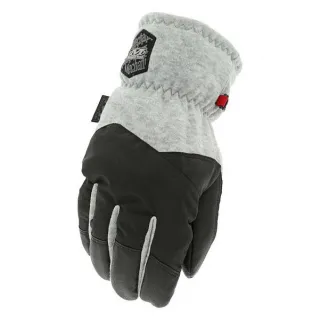 Rękawice Mechanix ColdWork Guide w kolorze szaro-czarnym z widocznym logo na wierzchu. Wykonane z materiału zapewniającego ochronę przed zimnem, z elastycznym mankietem.