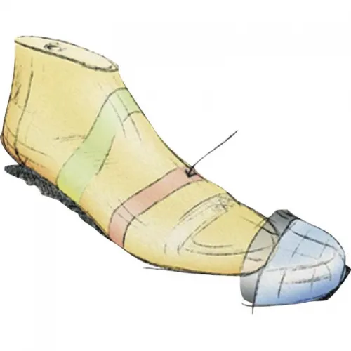 Buty robocze skórzany Krupon Barwiony Gładki Santana S3 Src 13319
