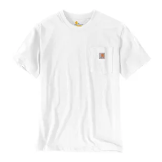 Koszulka Carhartt Workwear Pocket S/S Relaxed Fit K87 Biały 